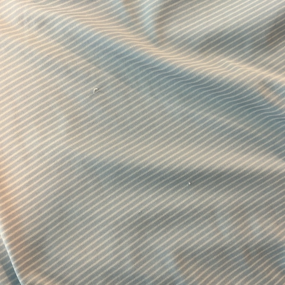 Peter Millar Featherweight Blue and White Polo - Picture 5 of 5